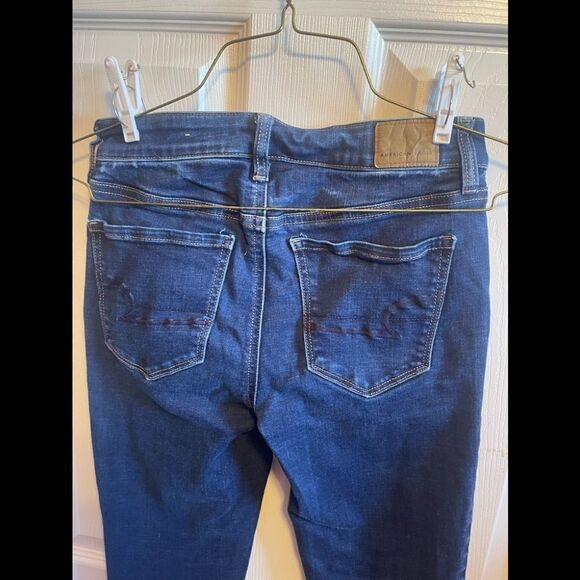 American eagle super stretch high rise jeggings sz 4 - Picture 5 of 8
